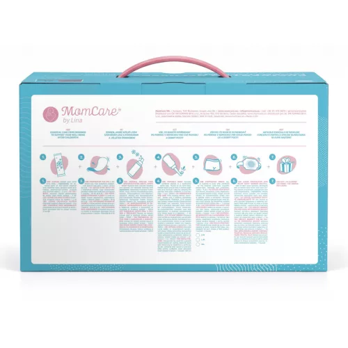 Momcare Kórházi gyermekágyas csomag – hüvelyi szülésre (L-XL méret)