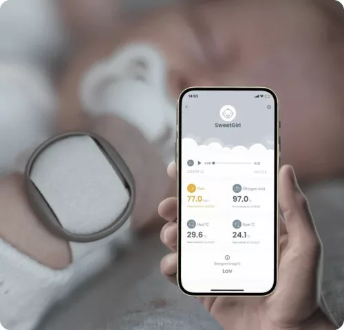 BabySensor Relax Twins - ikres okos babafigyelő rendszer