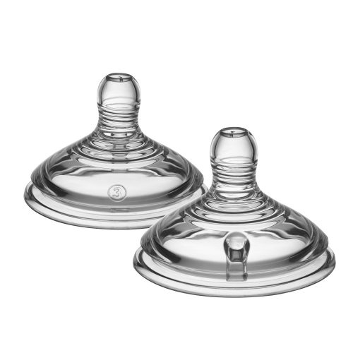 Tommee Tippee CTN gyors folyású cumisüveg cumi 2 db M