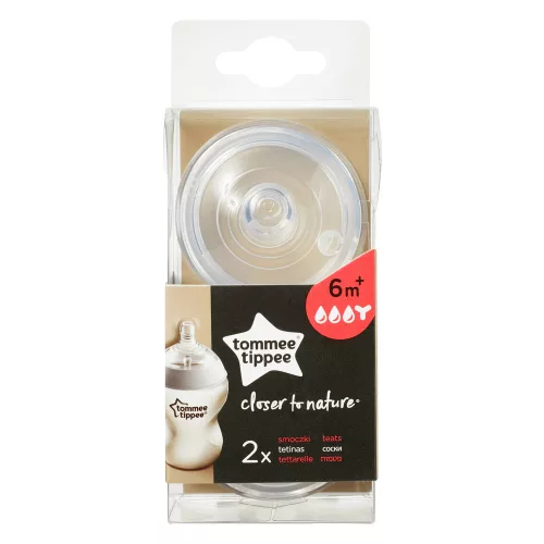 Tommee Tippee CTN cumisüveg cumi sűrű ételhez 2db M