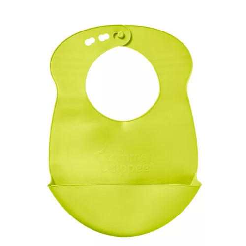 Tommee Tippee Roll n Go műanyag etető előke M