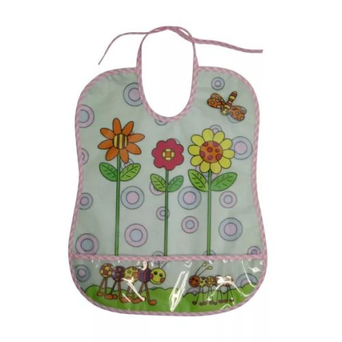 Baby Care zsebes előke 100%PEVA - állatmintás