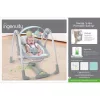 Bright Starts INGENUITY hinta dallamokkal, Hoot&Hugs, 0 hó+, 9 kg-ig