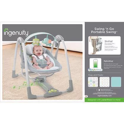 Bright Starts INGENUITY hinta dallamokkal, Hoot&Hugs, 0 hó+, 9 kg-ig