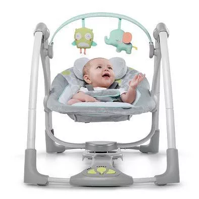 Bright Starts INGENUITY hinta dallamokkal, Hoot&Hugs, 0 hó+, 9 kg-ig