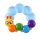 Baby Einstein vízzel töltött rágóka, Teether-pillar, kék, 3 hó+