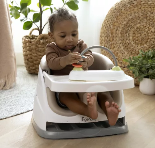 INGENUITY Ülésmagasító székre, 2in1, Baby Base, Cashmere, 6 hó+, 22 kg-ig