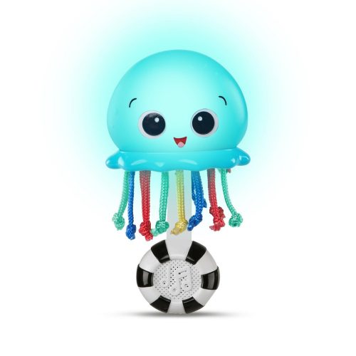 Baby Einstein Zenélő és világító játék, Ocean Glow Sensory Shaker™, 0  hó+