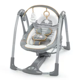   INGENUITY Átalakítható utazó hinta dallamokkal Bella Teddy™ 0m+ 9kg-ig