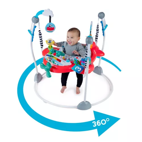 Baby Einstein Ugráló/aktívcentrum, 2in1 Ocean Explorers Airplane Adventure™, 6 hó+, 12 kg-ig