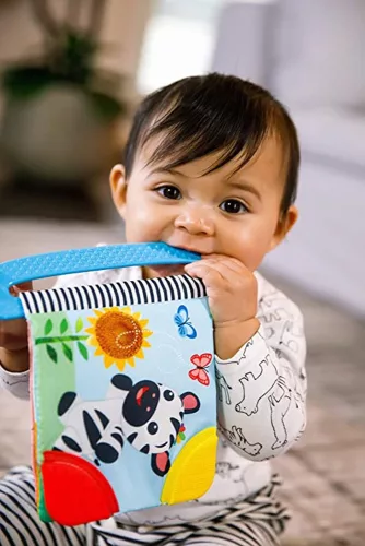 Baby Einstein Rágóka/könyv Curious Explorers ™, 0 hó+