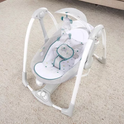 INGENUITY Rezgő hinta dallamokkal, Nash 2in1, 0 hó+, 9 kg-ig, 2019