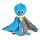 Baby Einstein Zenélő polip formájú morzsolókendő, Look Sea Listen™, Opus, 0 hó+