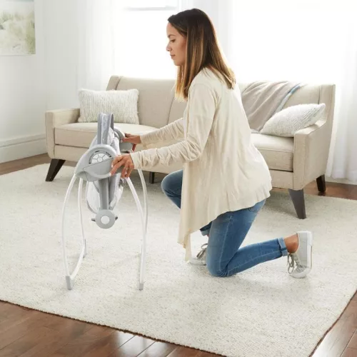 INGENUITY hinta dallamokkal, Cuddle Lamb, 0 hó+, 9 kg-ig, 2019