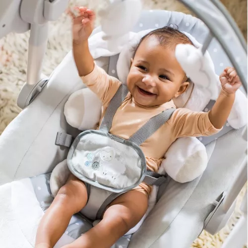 INGENUITY hinta dallamokkal, Cuddle Lamb, 0 hó+, 9 kg-ig, 2019