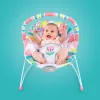 Bright Starts Rezgő pihenőszék, Flamingo Vibes™, 0 hó+, 9 kg-ig