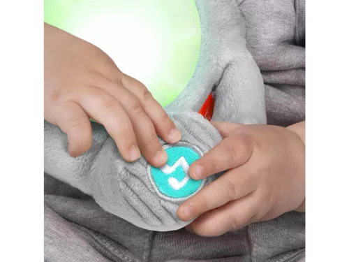 Bright Starts Plüss zenélő világító játék elefánt, Hug-a-bye Baby™, 0 hó+