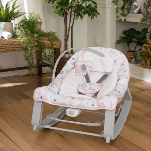 INGENUITY Keep Cozy rezgő pihenőszék 3 az 1-ben 18kg-ig - Burst