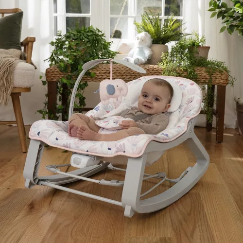 INGENUITY Keep Cozy rezgő pihenőszék 3 az 1-ben 18kg-ig - Burst