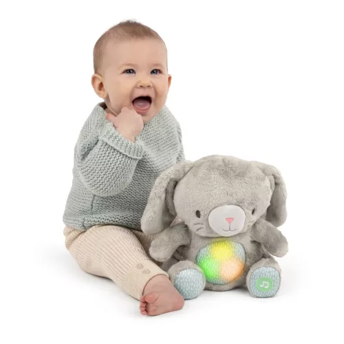 INGENUITY Plüss játék nyuszi dalamokkal, Sylvi™, 0 hó+