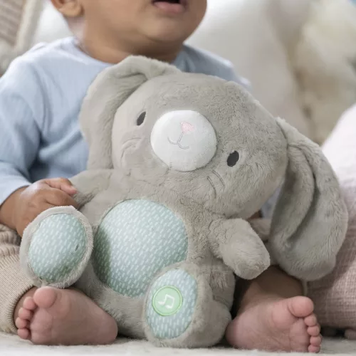 INGENUITY Plüss játék nyuszi dalamokkal, Sylvi™, 0 hó+