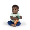 Bright Starts Plüss csörgő tigris C-karikán, Jingle Joy™, 0 hó+