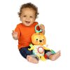 Bright Starts C-karikán játék dallamokkal, oroszlán, Huggin' Lights™, 0 hó+