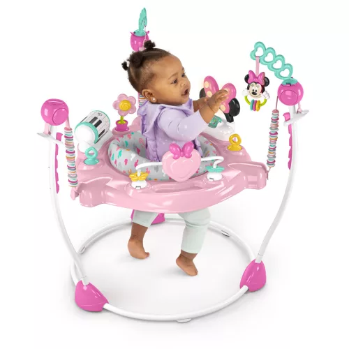 Disney Baby Ugráló/aktív centrum, 2in1 Minnie Mouse Forever Besties, 6 hó+, 11 kg-ig