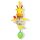 Bright Starts C-karikán játék dallamokkal, zsiráf, Pull Play & Boogie™, 0 hó+