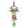 Bright Starts C-karikán játék dallamokkal, majom, Pull Play & Boogie™, 0 hó+