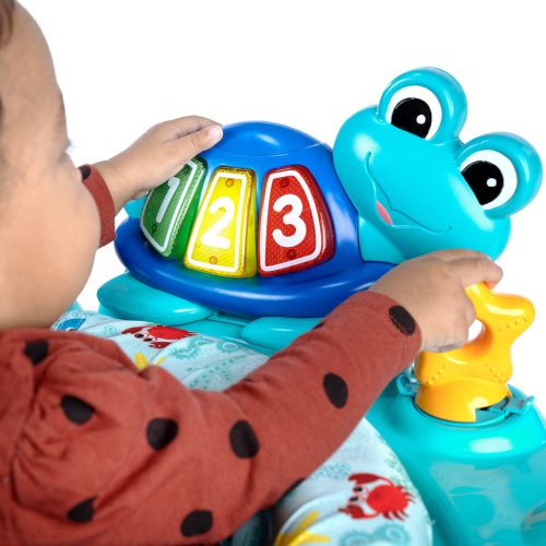 Baby Einstein Ugráló/Tevékenységi központ 2 az 1-ben Curiosity Cove™ 6 hónapos kortól 11 kg-ig