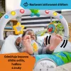 Baby Einstein Zenélő rezgő pihenőszék fényekkel Kick to It Neptune 9 kg-ig