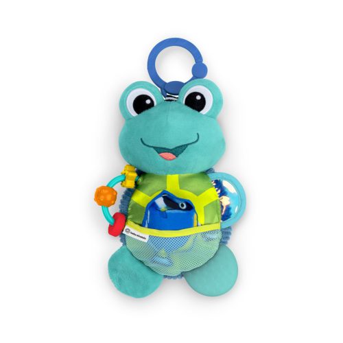 Baby Einstein Aktív játék C-karikán teknős Neptune’s Sensory Sidekick™, 0,hó+