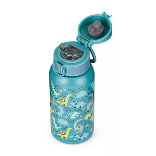 Petite&Mars Rozsdamentes acél termoszpalack ivócsőrrel 500 ml Dino Park 36m+