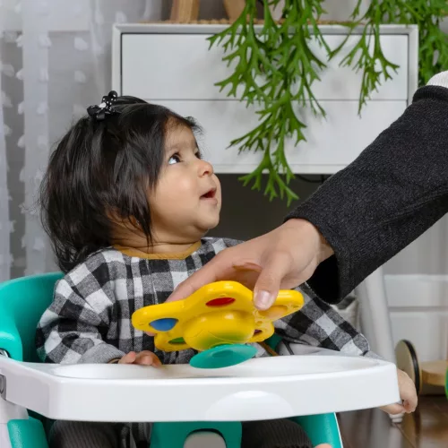 Baby Einstein Aktív játék tapadókoronggal, Pop & Glow Starfish™, 6 hó+