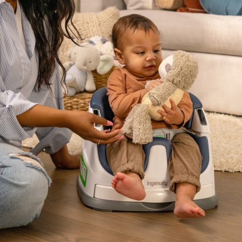 Ingenuity 2in1 székmagasító, Baby Base™, Night Sky, 6 hó+, 22 kg-ig