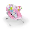 Bright Starts Rezgő pihenőszék, Pink Paradise™, 0 hó+, 9 kg-ig
