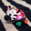 OBALL Autó és csörgő, 2in1 Curious Car, zebra, Zen™, 3 hó+