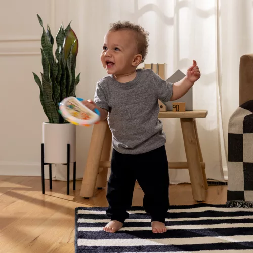 Baby Einstein Játék zenélő tamburin Tap & Shake™ Magic Touch™ HAPE - 6hó+