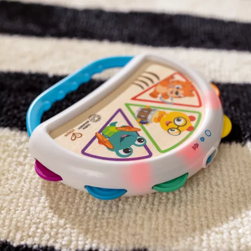 Baby Einstein Játék zenélő tamburin Tap & Shake™ Magic Touch™ HAPE - 6hó+