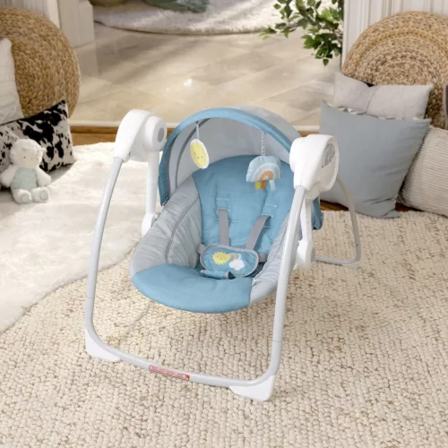 INGENUITY Hinta dallamokkal, Sun Valley™, Teal, 0 hó+, 9kg-ig