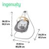 INGENUITY Parker™ zenélő hintaszék 0 hónapos kortól, 9 kg-ig