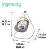 INGENUITY Parker™ zenélő hintaszék 0 hónapos kortól, 9 kg-ig