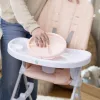 INGENUITY Összecsukható etetőszék Sun Valley™ Pink 6hó+ 15 kg-ig