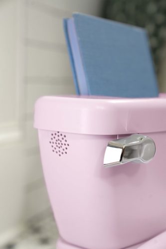 INGENUITY Gyermek toalett hanggal My Size™ Pink