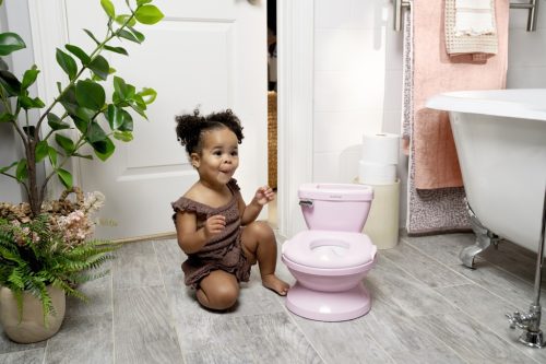 INGENUITY Gyermek toalett hanggal My Size™ Pink