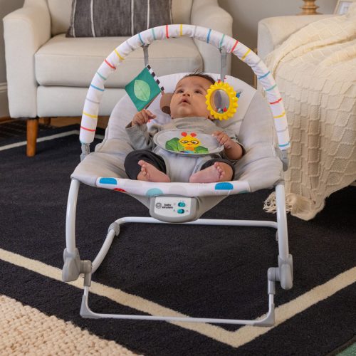 Baby Einstein Zenei rezgő pihenőszék Dean's Discovery Spot™ 0m+ 9kg-ig