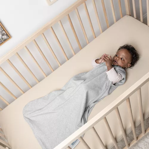 INGENUITY Alvózsák pamut TOG 2,5 SwaddleMe™ Heather Grey 3m+