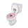 Bright Starts WC szűkítő öntapadós Flip & Sit™ MINNIE MOUSE™ 18 hónapos kortól, 23 kg-ig