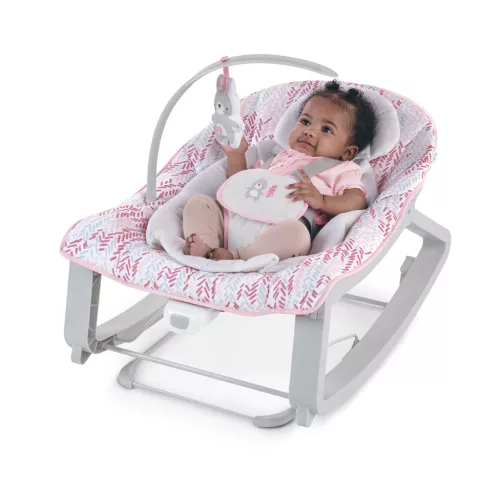 INGENUITY Rezgő pihenőszék 3 az 1-ben Keep Cozy 0m+ 18kg-ig - Lily